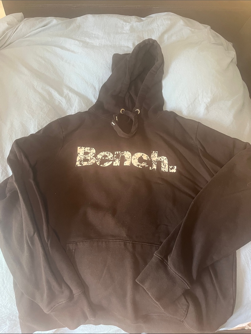 Bench Brown Pullover Hoodie with White Logo